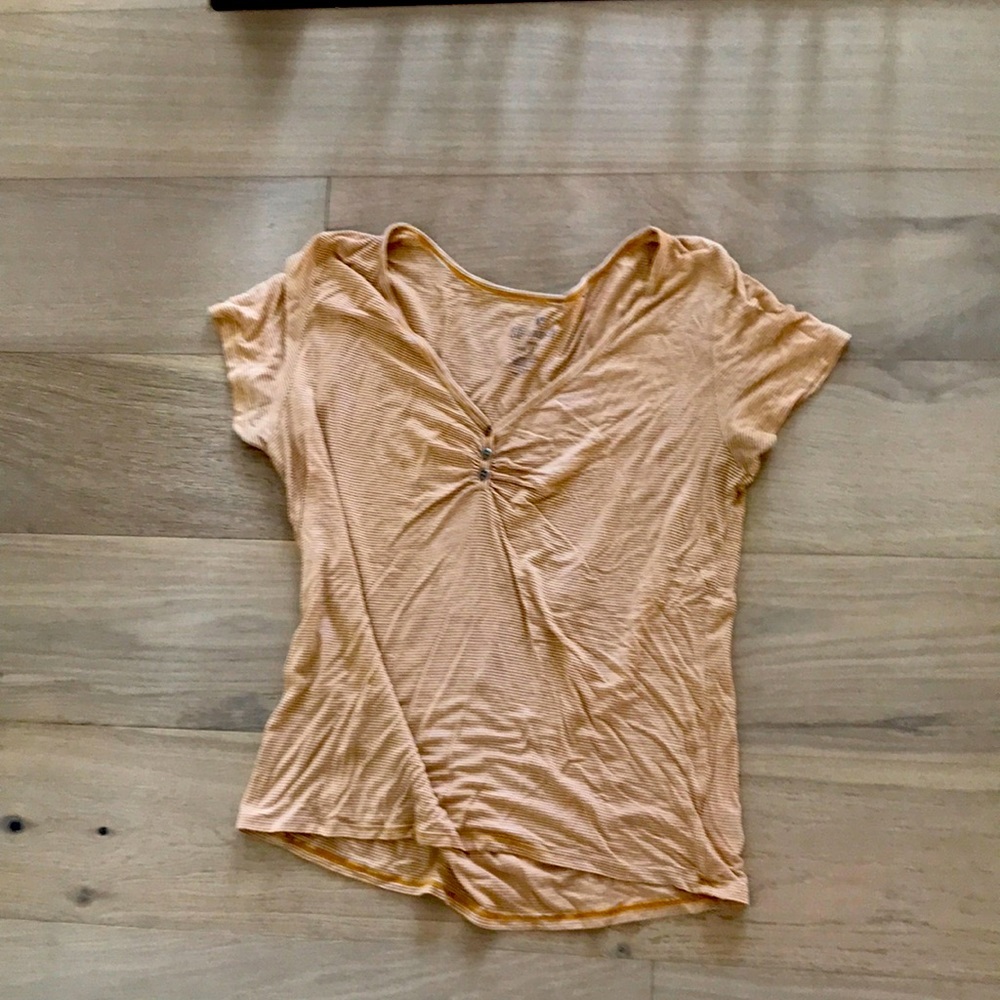 american eagle striped tee